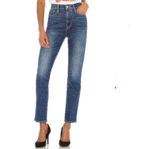FRAME Denim Le Sylvie Slender Straight Jeans Heritage Size 23